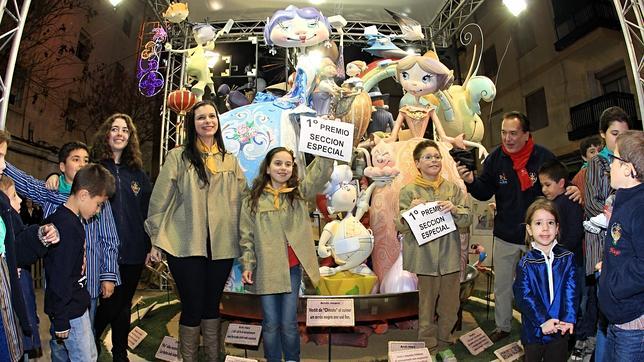 Fallas 2014: Duque de Gaeta-Pobla de Farnals, mejor falla infantil