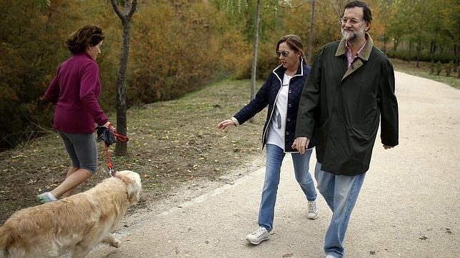 Vela, fútbol y ejercicio para la familia de Mariano Rajoy
