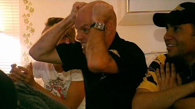 La reacción del padre de Kevin Magnussen al podio de su hijo en Australia