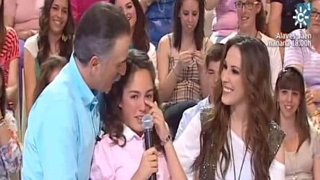 El día que María Parrado, supuesta ganadora de «La Voz Kids», conoció a Malú
