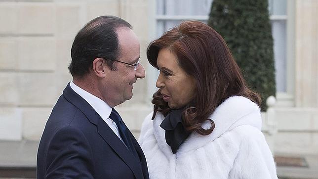 Cristina Kirchner logra el apoyo de Francia en los contenciosos con EE.UU. por la deuda
