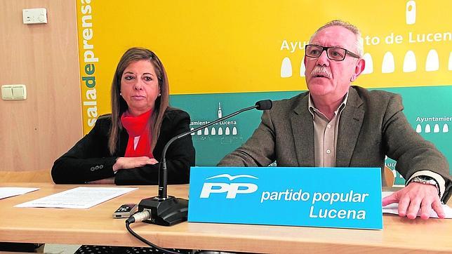 El PP califica de «fraude» el cogobierno de IU-PSOE en Lucena