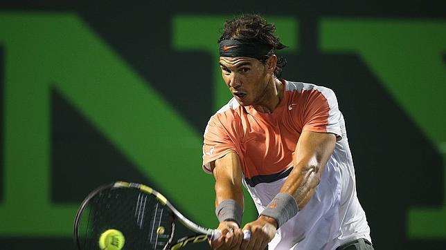 Plácido estreno de Nadal en Miami ante Lleyton Hewitt