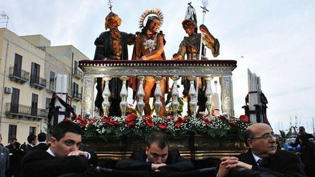 Procesión en Sicilia