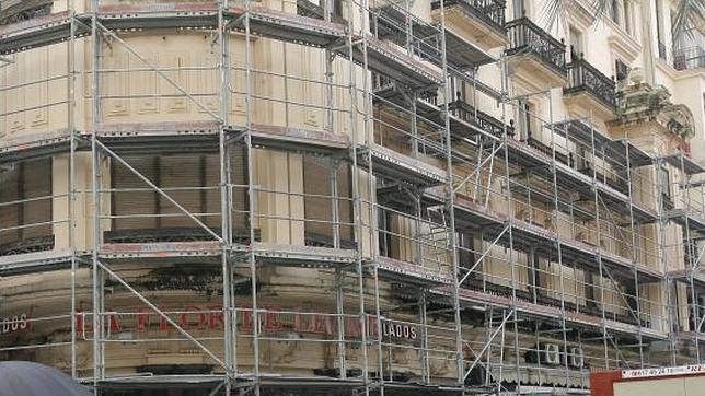 Los andamios hacen más vulnerables las viviendas ante los ladrones