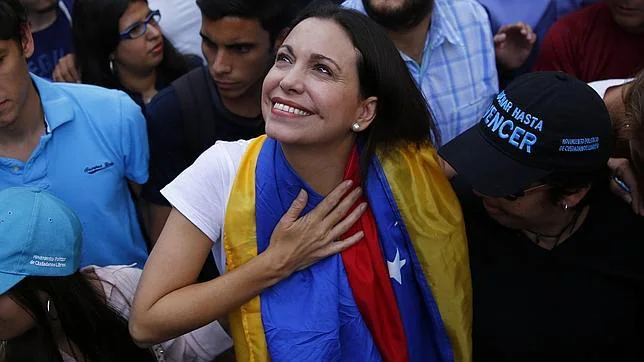 María Corina Machado: «Para dialogar con Maduro debe cesar la represión en Venezuela»