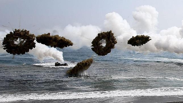 Se estrella un 'drone' en una isla surcoreana en medio de las maniobras de Corea del Norte