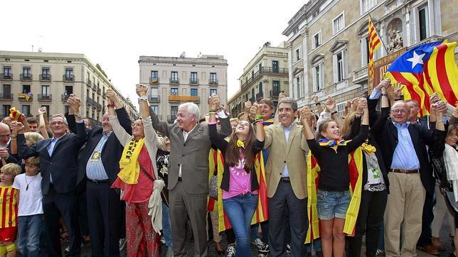 La ANC quiere llenar la Diagonal de independentistas durante la Diada