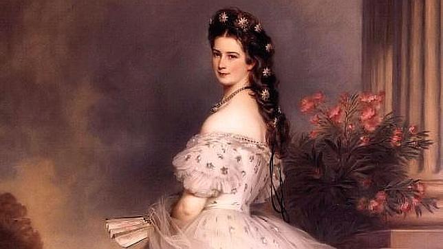 Isabel de Baviera, la famosa Sisi, retratada por Francisco Javier Winterhalter en 1865