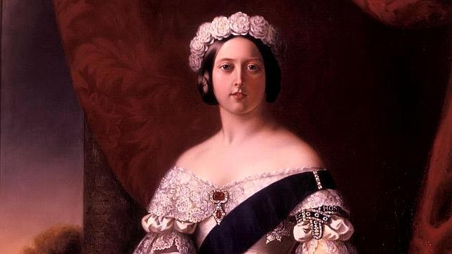 La reina Victoria de Inglaterra, retratada en 1875