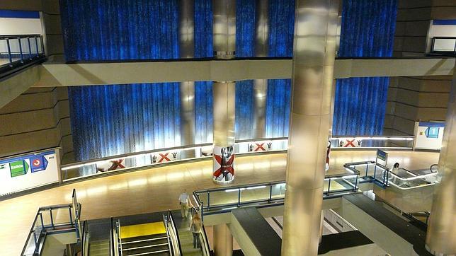 Aspecto del interior de la estación