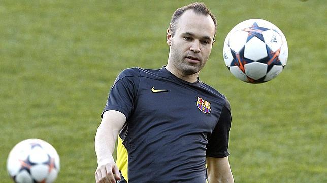 Iniesta cumple 500 partidos con el Barcelona