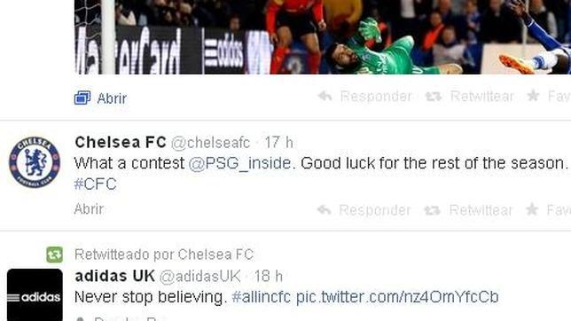 La dulce y elegante venganza del Chelsea en Twitter