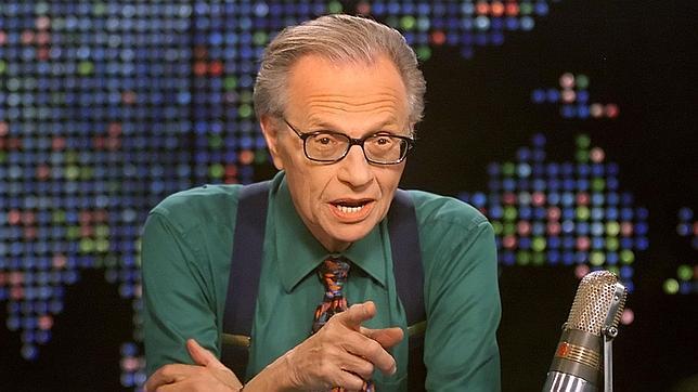 El presentador de televisión Larry King