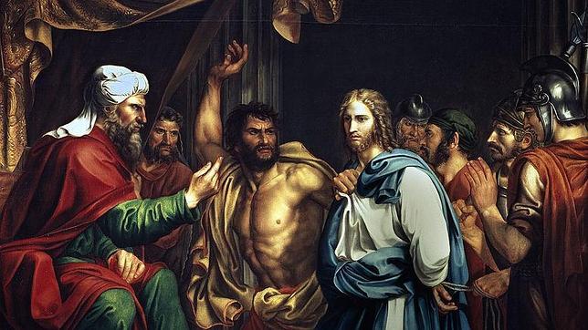 Cuadro «Jesús en casa de Anás», de José de Madrazo