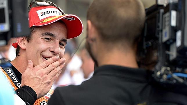 Márquez: «Pensé que Lorenzo había hecho una salida increíble»