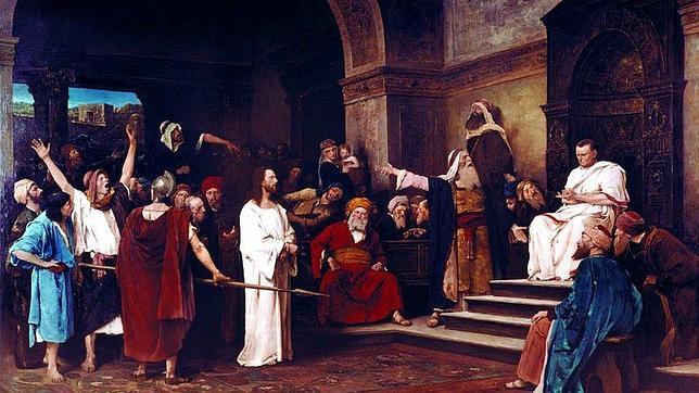 Cuadro «Jesús delante de Pilato»