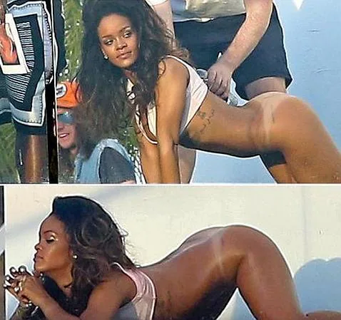 Rihanna, cazada más provocativa que nunca