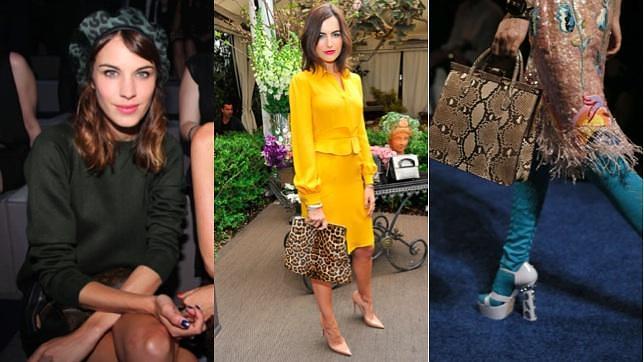 ¿Cómo se combina el estampado animal o «animal print»?