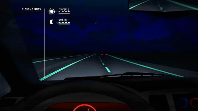 Holanda estrena carreteras fluorescentes