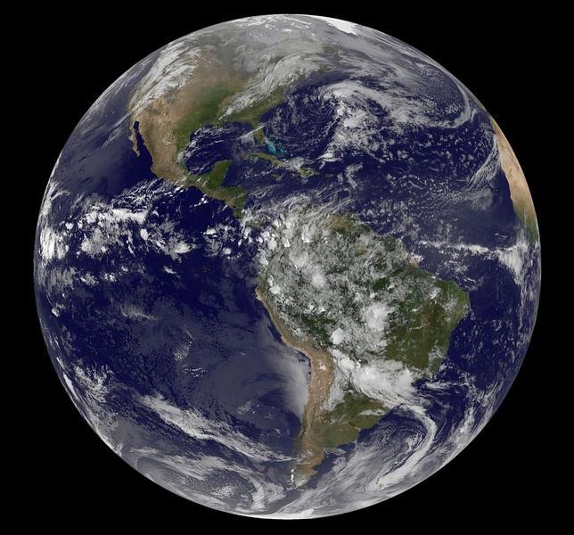 Así se ve nuestro planeta en el Día de la Tierra