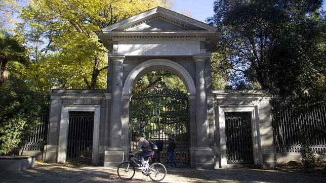 Entrada al Jardín Botánico por Paseo del Prado