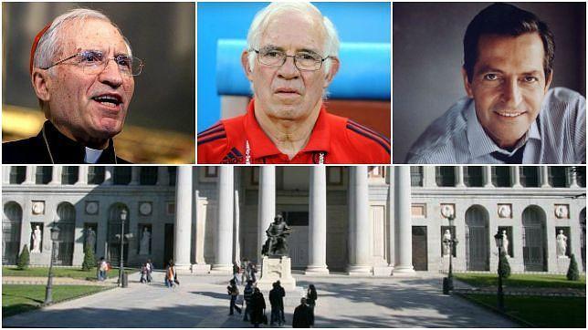 El Prado, Rouco Varela, Adolfo Suárez y Luis Aragonés, Medallas de Oro de la Comunidad