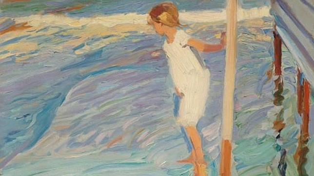 Un Sorolla podría alcanzar el millón de euros en una subasta en Londres