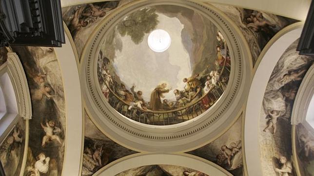 Frescos de Goya en la Ermita de San Antonio de la Florida