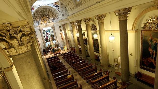 Nave central del Real Oratorio del Caballero de Gracia