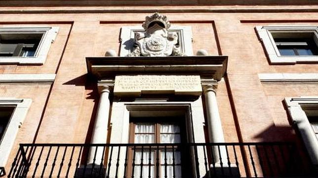 Fachada del palacio de la Inquisición de Madrid