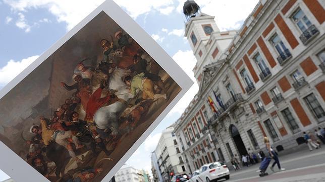 Imagen de la Casa de Correos. En Sol fue donde Goya pudo situar su carga de los mamelucos