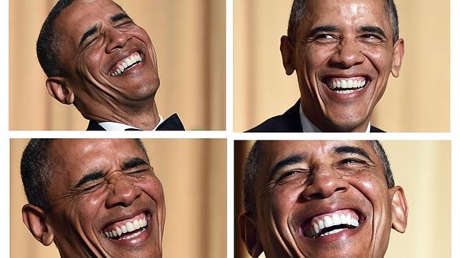 El día que Obama se rió de sí mismo y de su pérdida de popularidad