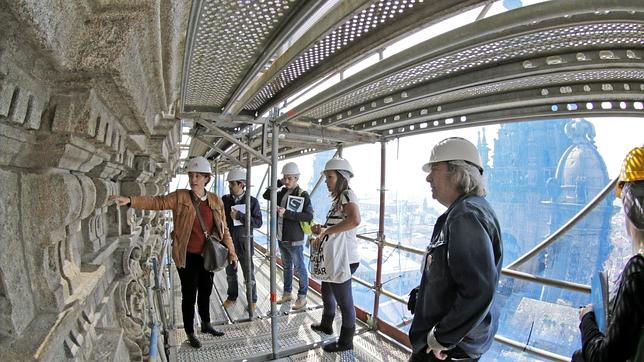 La Catedral de Santiago, visitable como nunca a 75 metros de altura por las obras