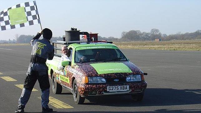 El asombroso coche que funciona con café