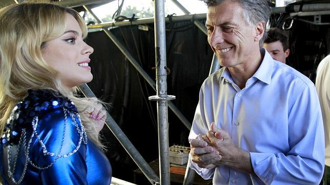 La incontrolada mirada del alcalde de Buenos Aires a los pechos de Violetta