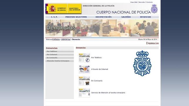 La Dirección General de Tráfico ha creado una oficina virtual de denuncias