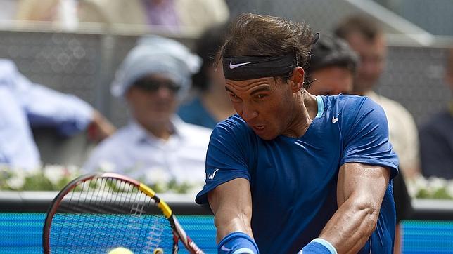 Nadal sigue al alza en Madrid