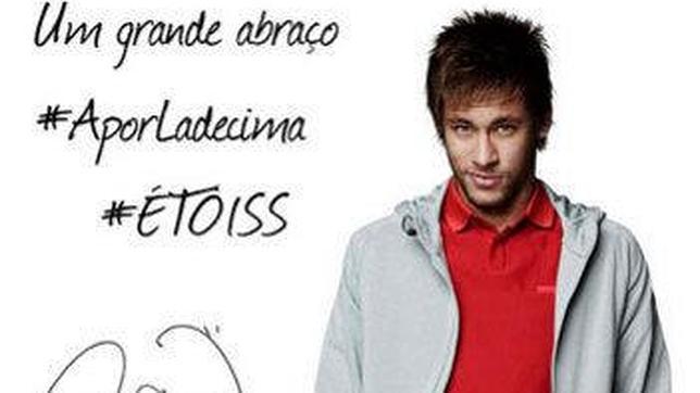 Neymar «anima» en Twitter al Real Madrid a ganar su décima Copa de Europa