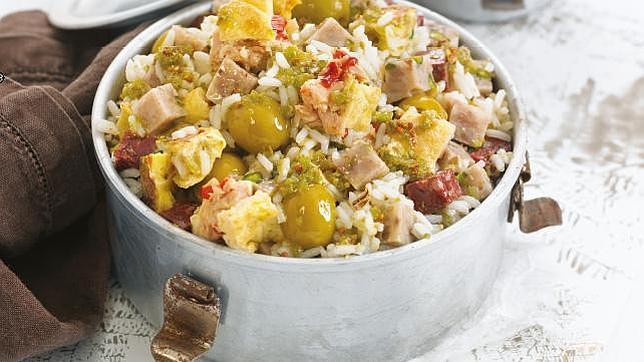 Arroz de fiambrera