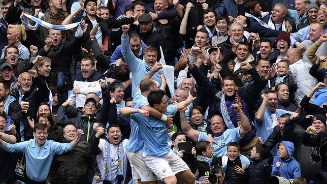 El Manchester City, campeón de la Premier League