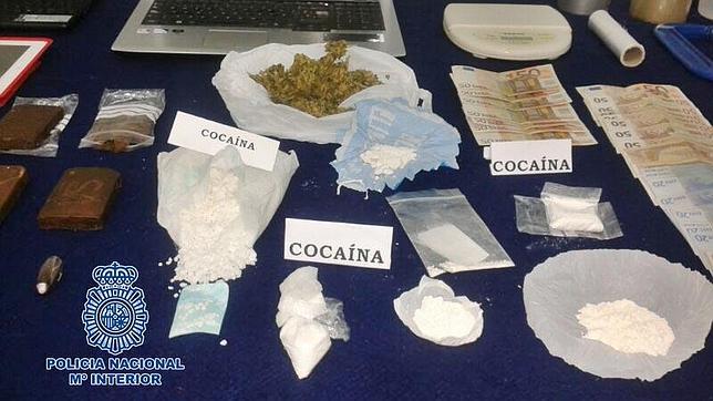 Desmantelado un laboratorio clandestino y un punto negro de venta de droga en Toledo