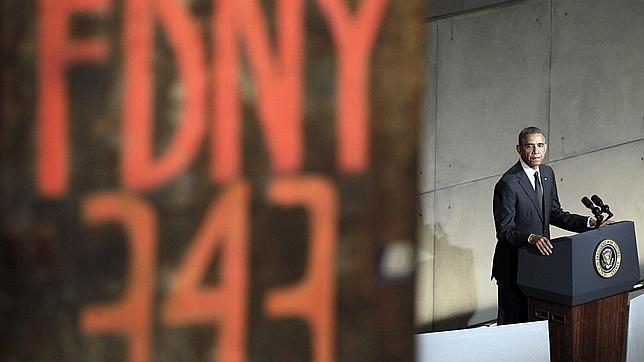 Obama, al inaugurar el museo del 11S: «Nada puede rompernos»