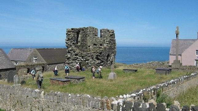 Las ruinas de la abadía de St. Mary