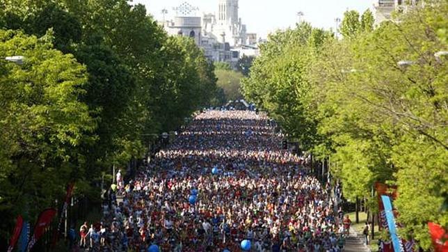 La Maratón de Madrid pasa por el eje Prado-Recoletos
