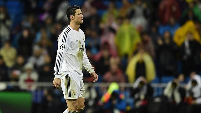 Cristiano, con molestias, no jugó ante el Español