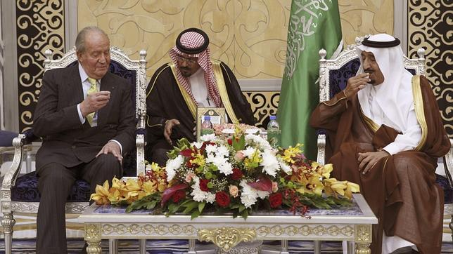 El Rey llega a Arabia Saudí