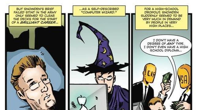 Edward Snowden será personaje de cómic