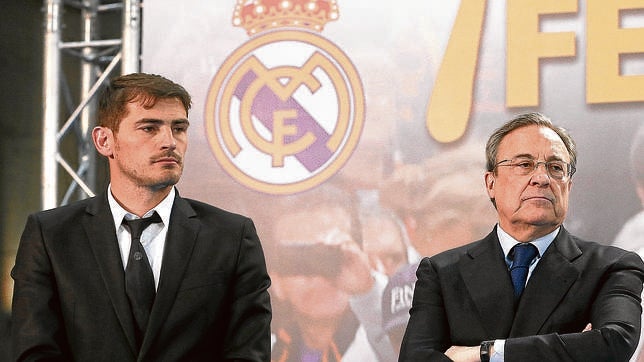 Florentino, a Casillas: «Tú te quedas en el Real Madrid»