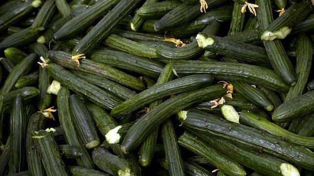 Pepinos descartados en Alemania